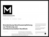 medienstaatsvertrag.org Webseite Vorschau