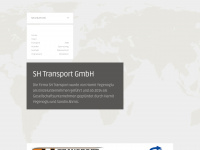 s-h-transport.de Webseite Vorschau