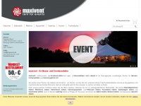 maxivent.de Webseite Vorschau