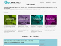 musikschule-q15.de Webseite Vorschau