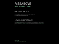 riseabove.cc Webseite Vorschau