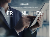 comarch.be Webseite Vorschau