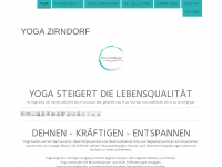 yoga-zirndorf.com Webseite Vorschau