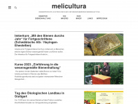 melicultura.de Webseite Vorschau