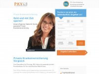 privatekrankenversicherung48.de Webseite Vorschau