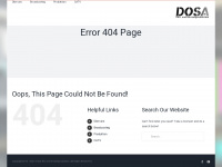 dosa.ch Webseite Vorschau