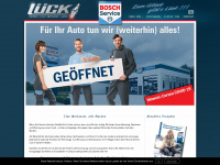 bosch-service-lueck.de Webseite Vorschau
