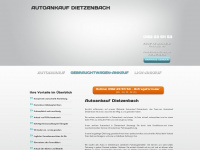 autoankauf-dietzenbach.de Webseite Vorschau