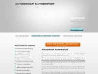 schweinfurt-auto-ankauf.de Webseite Vorschau