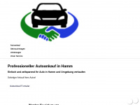kfz-ankauf-hamm.de Webseite Vorschau
