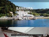 hotel-barbara.si Webseite Vorschau