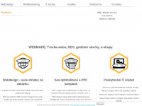 webmade.cz Webseite Vorschau