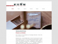 kuhn-zahntechnik.de Webseite Vorschau