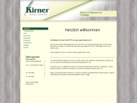 baeckerei-kirner.de Webseite Vorschau