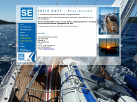 sailseast.at Webseite Vorschau