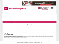 helpnews.ch Webseite Vorschau