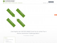 x-interchange.com Webseite Vorschau