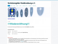 schuetzengilde-waldkraiburg.de Webseite Vorschau