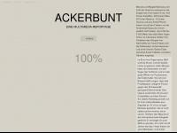 ackerbunt.de Webseite Vorschau