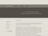 heinrich-mezger-stiftung.ch Webseite Vorschau
