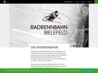 radrennbahn-bielefeld.de Webseite Vorschau