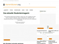 kommilitonen.org Webseite Vorschau
