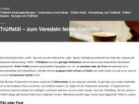 trueffeloel.info Webseite Vorschau