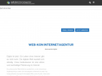 web-kon.de Webseite Vorschau