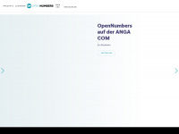 opennumbers.de Webseite Vorschau