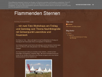 flammendesterne.blogspot.com Webseite Vorschau