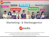 cs-media.one Webseite Vorschau