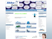 akku-partner.com Webseite Vorschau