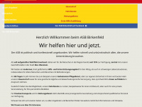 asb-birkenfeld.de Webseite Vorschau