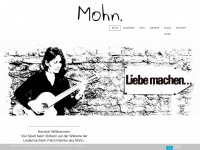 mohnmusik.de Webseite Vorschau