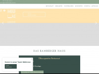 bambergerhaus.com Webseite Vorschau