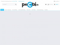 pecbi.de Webseite Vorschau