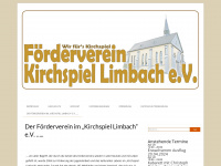foerderverein-limbach.de Webseite Vorschau