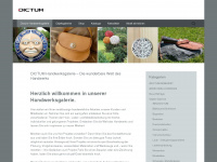 dictum-handwerksgalerie.de Webseite Vorschau
