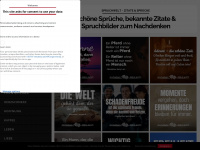 spruchwelt.com Webseite Vorschau