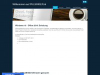 pulsinger.weebly.com Webseite Vorschau