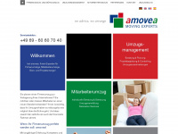 amovea.de Webseite Vorschau