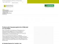 baving-verpackungstechnik.de Webseite Vorschau