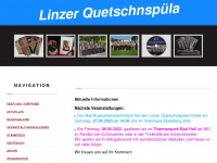 linzer-quetschnspuela.at Webseite Vorschau