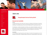 berlin-suchthilfe.de Webseite Vorschau