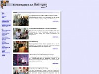 solinger-schneidwaren-designkontor.de Webseite Vorschau