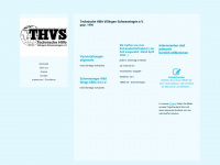 thvs.de Webseite Vorschau