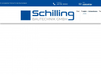schilling-bautechnik.de Webseite Vorschau