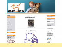 dogsandmore.de Webseite Vorschau