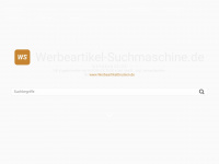 werbeartikel-suchmaschine.de Webseite Vorschau