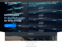 serverman.de Webseite Vorschau
